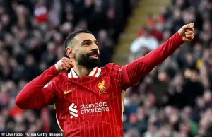 Mohamed Salah Reaches 100 Premier League Goals at Anfield